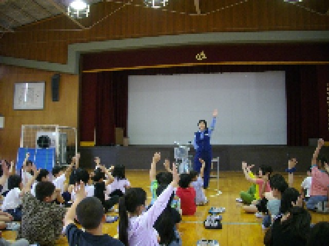 交通安全教室1年