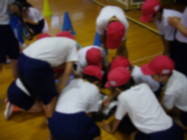 記録しているところ