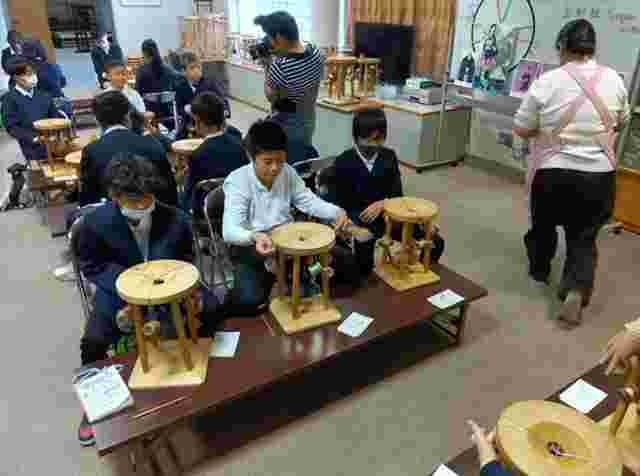 組紐の様子です